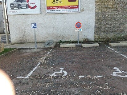 Place pour motos 