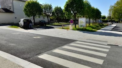 Fin travaux parking Eglise 2024