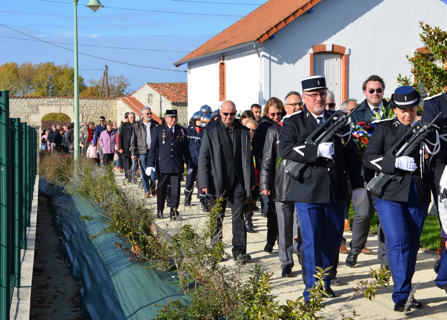 Allée du porche, le 11-11-2018