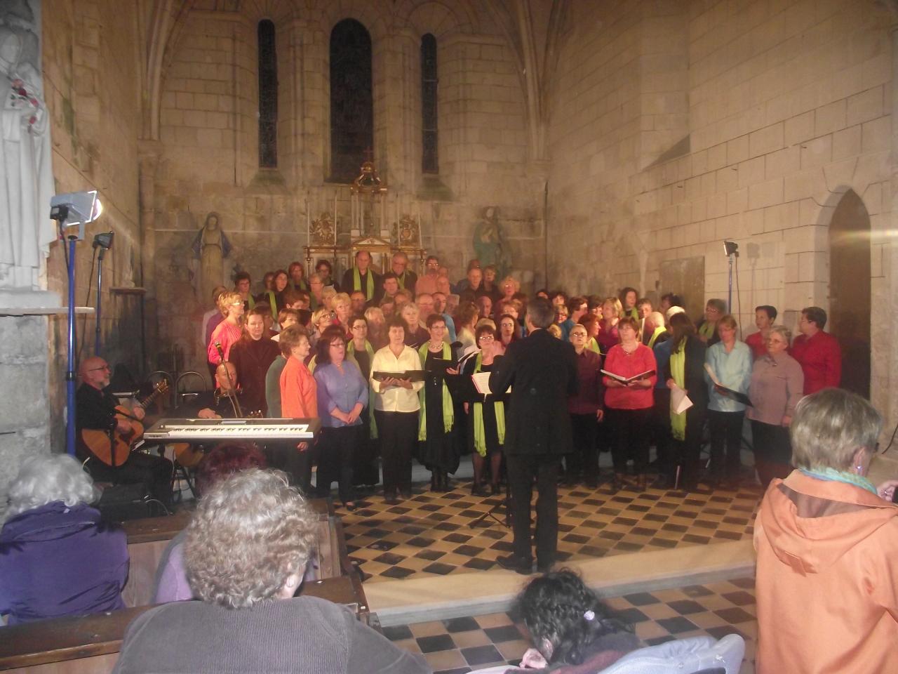 Concert  vocal en l’église St medard