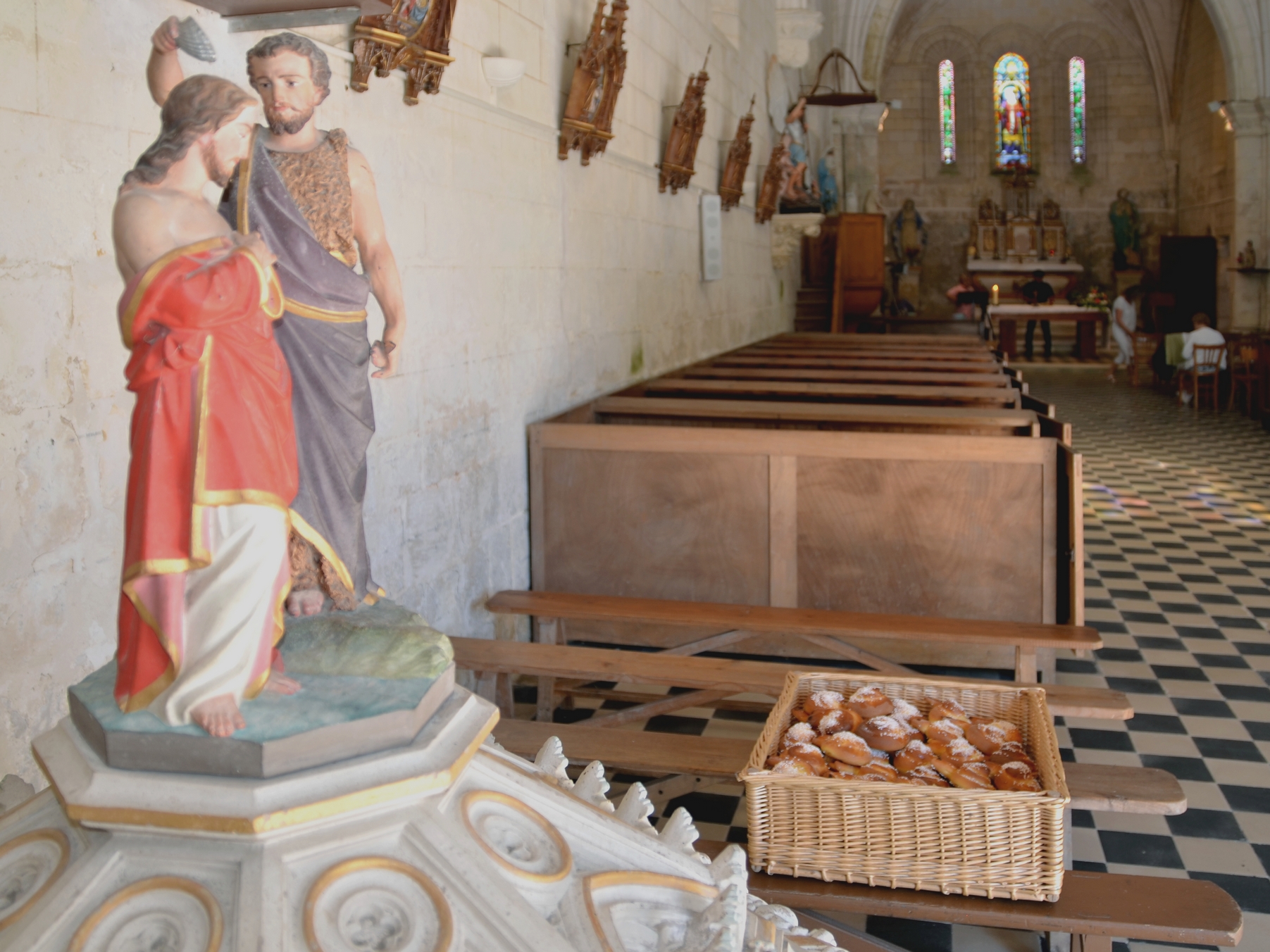 brioches  dans l'église-frairie 2019