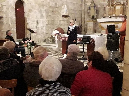 Concert Cathy à l'église 2021