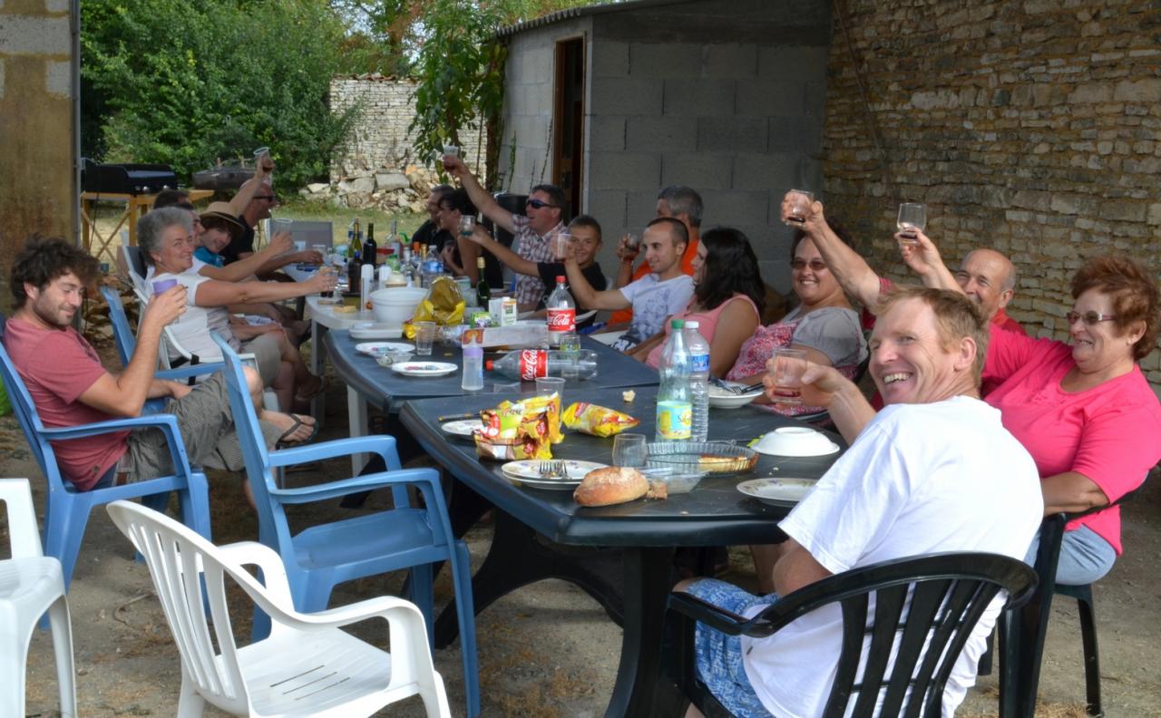 Que du bonheur à Champmiaud, le 28-08-2016