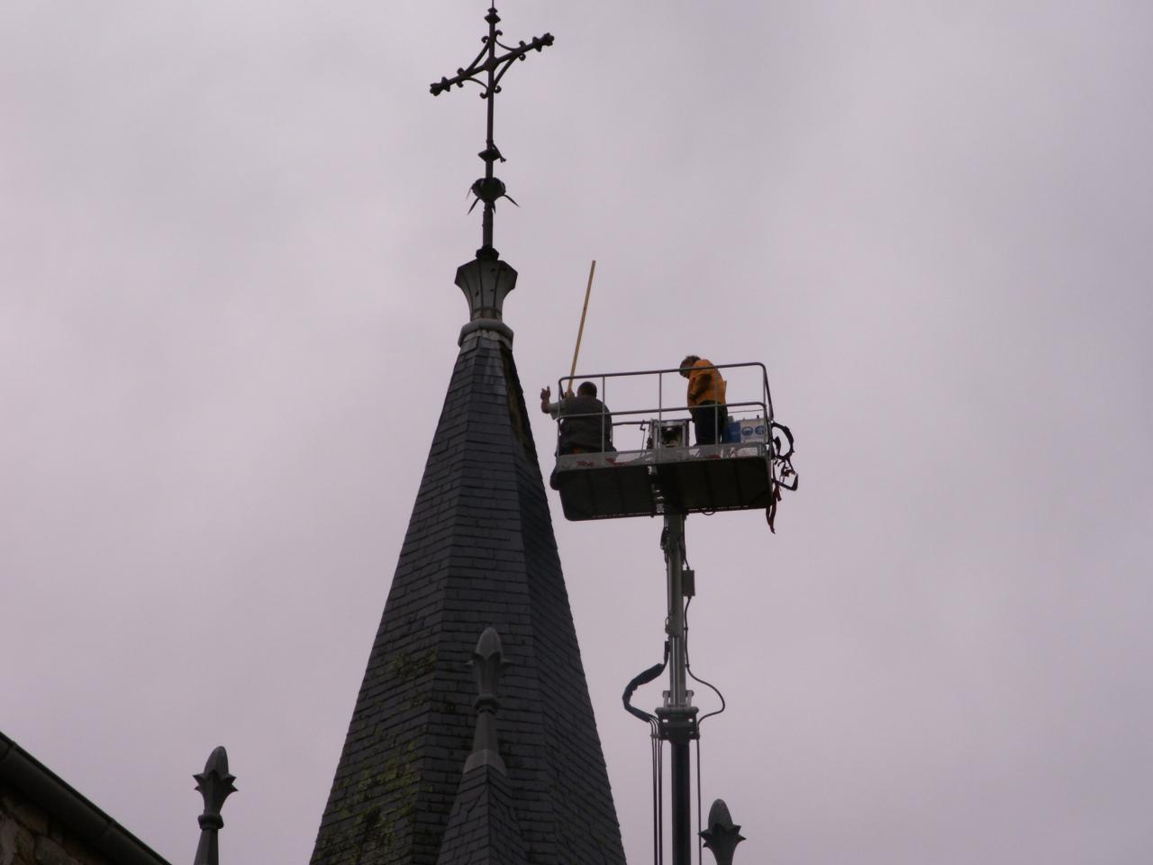Réparation  église  2010