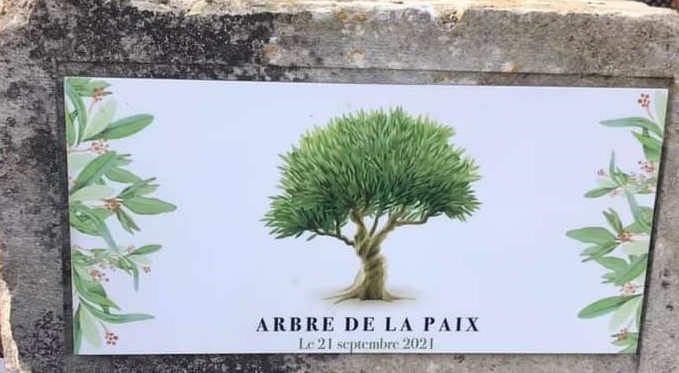 L'arbre de la Paix Sept 2021