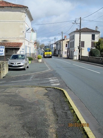 Le bourg avant travaux 