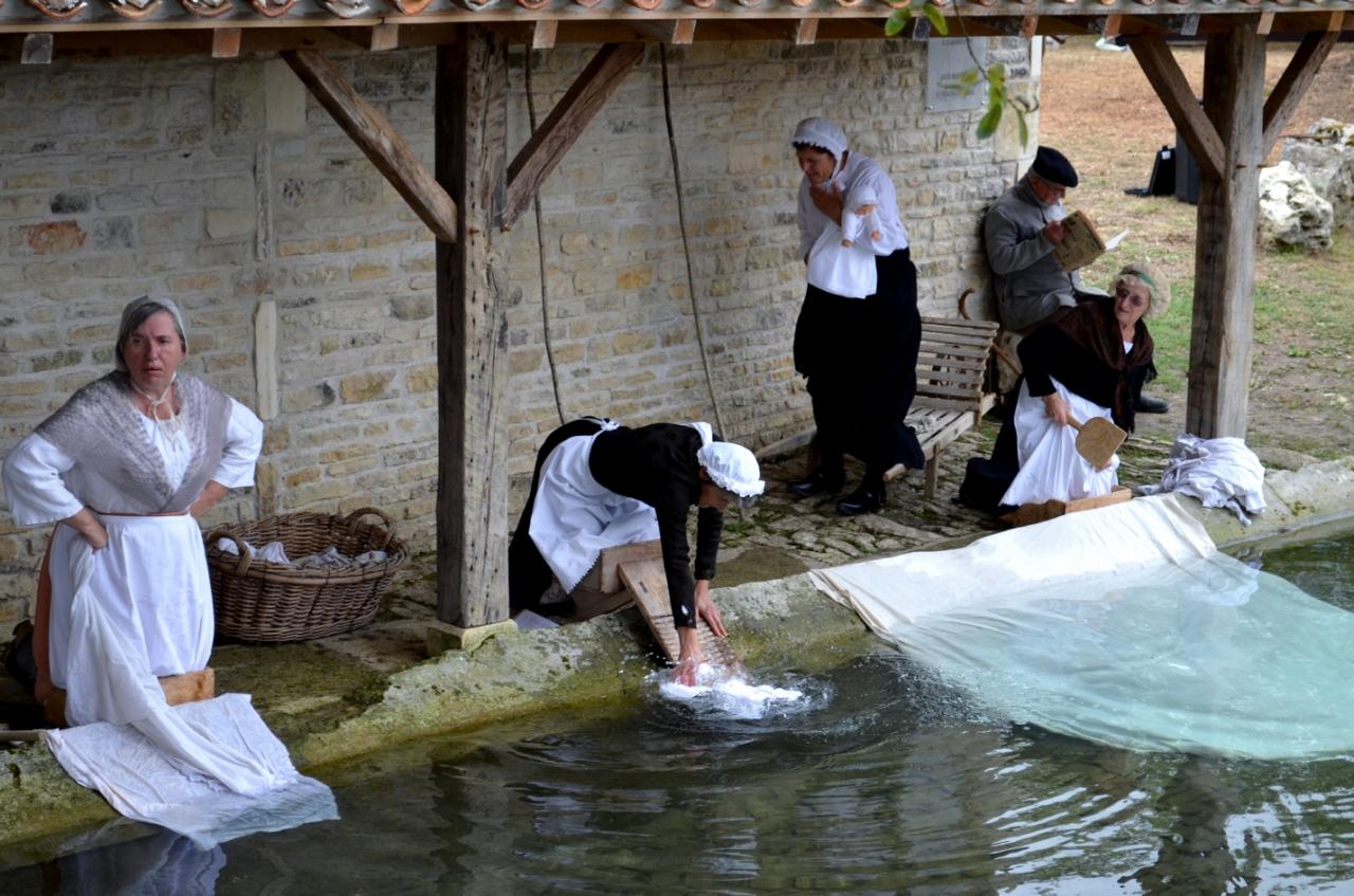 L'inauguration du lavoir, le 18-09-2016