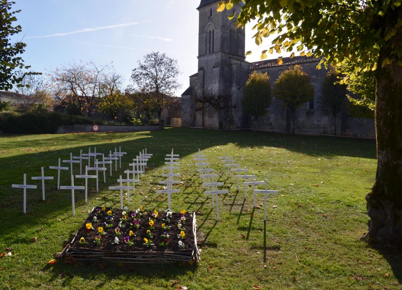 Des croix et des pensées, le11 novembre 2016