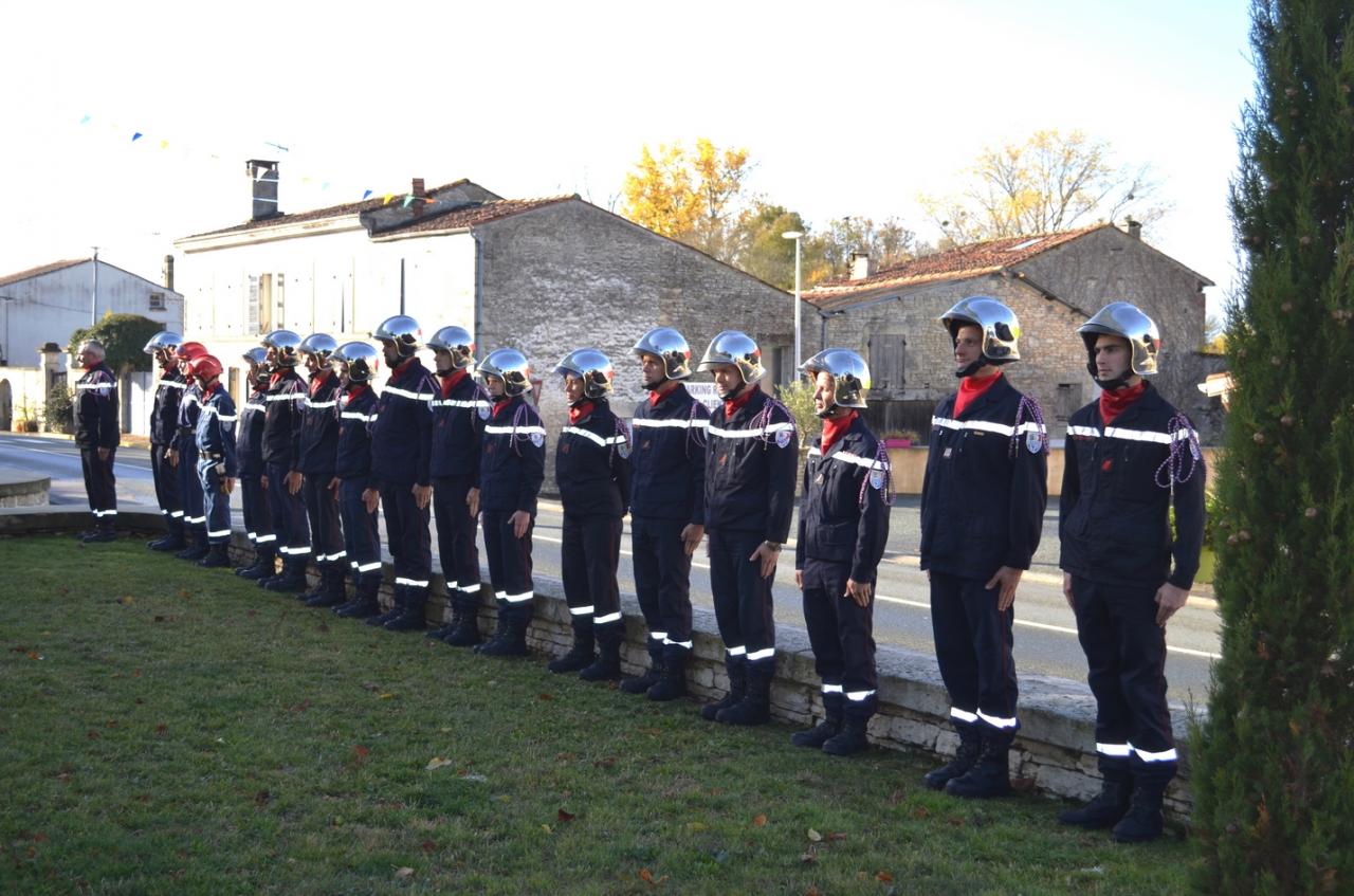 Pompiers, le 11 Novembre 2016