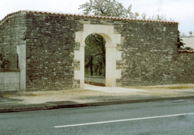 Porche en pierre