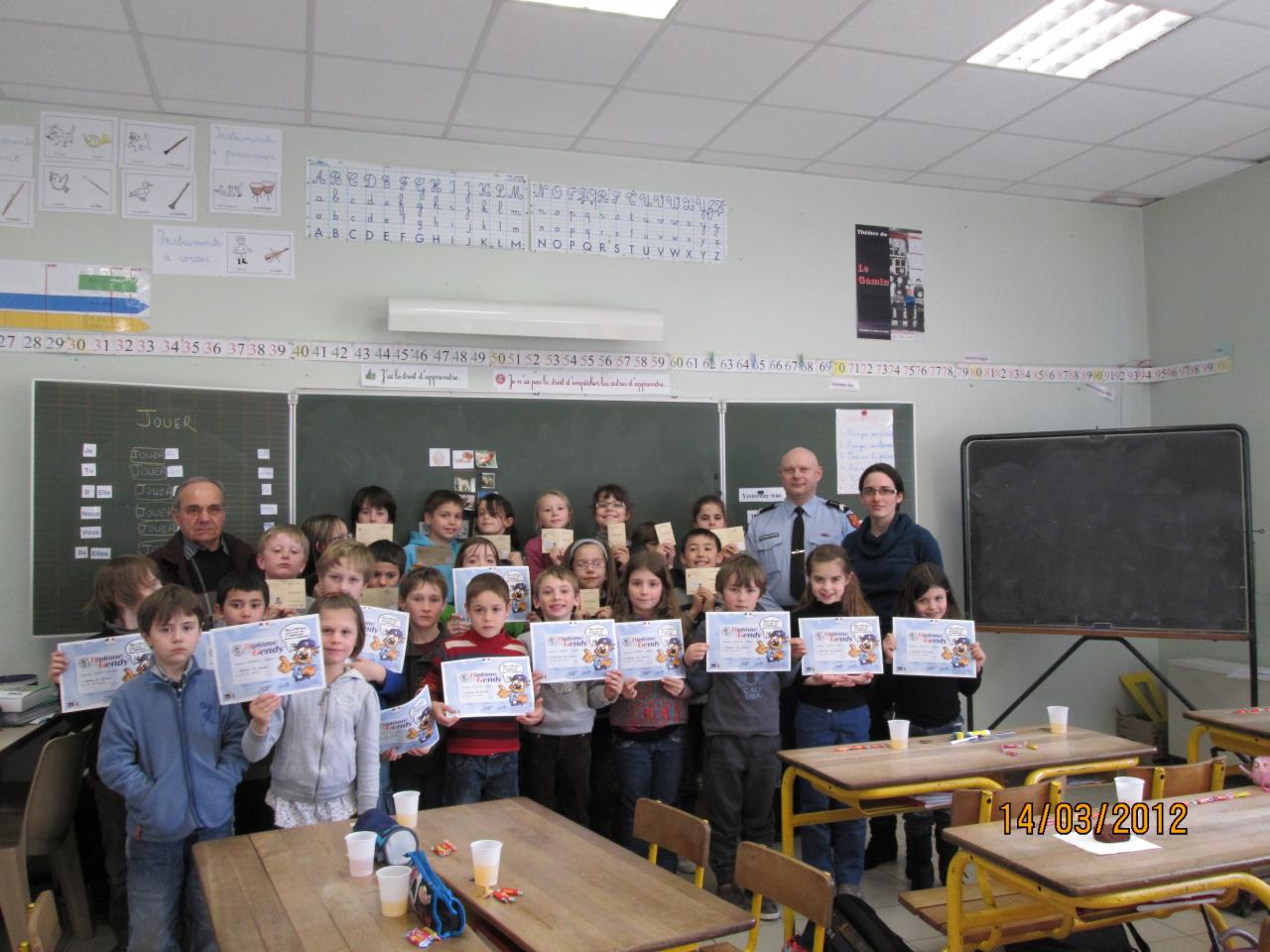 REMISE PERMIS PIÉTONS du 15 mars 2013