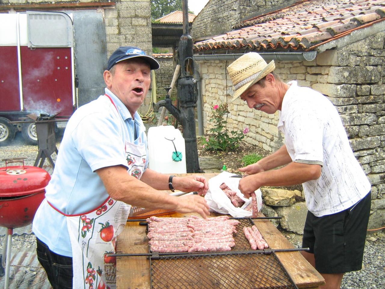 REPAS LA TRANCHE en 2012