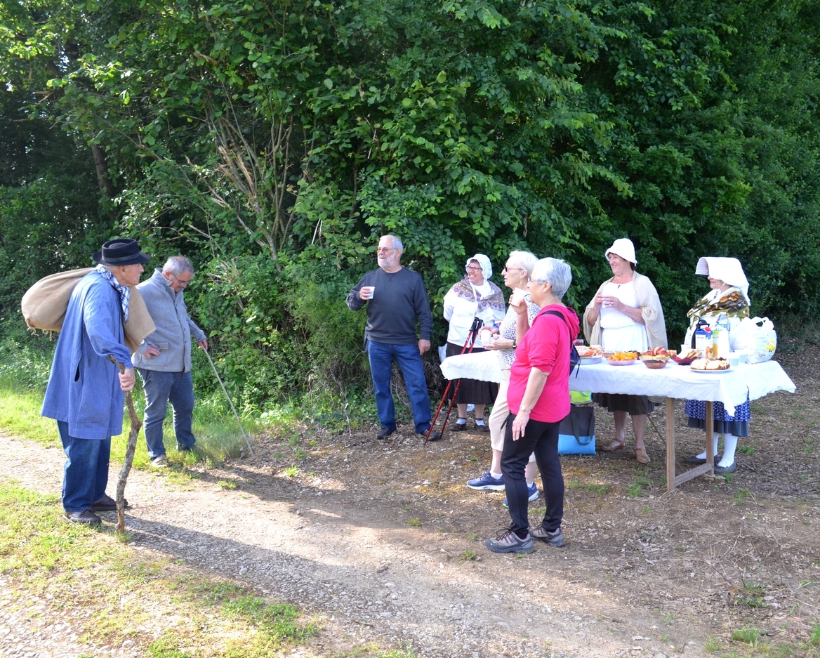 Évocation du temps des saulniers-le 05-06-2016