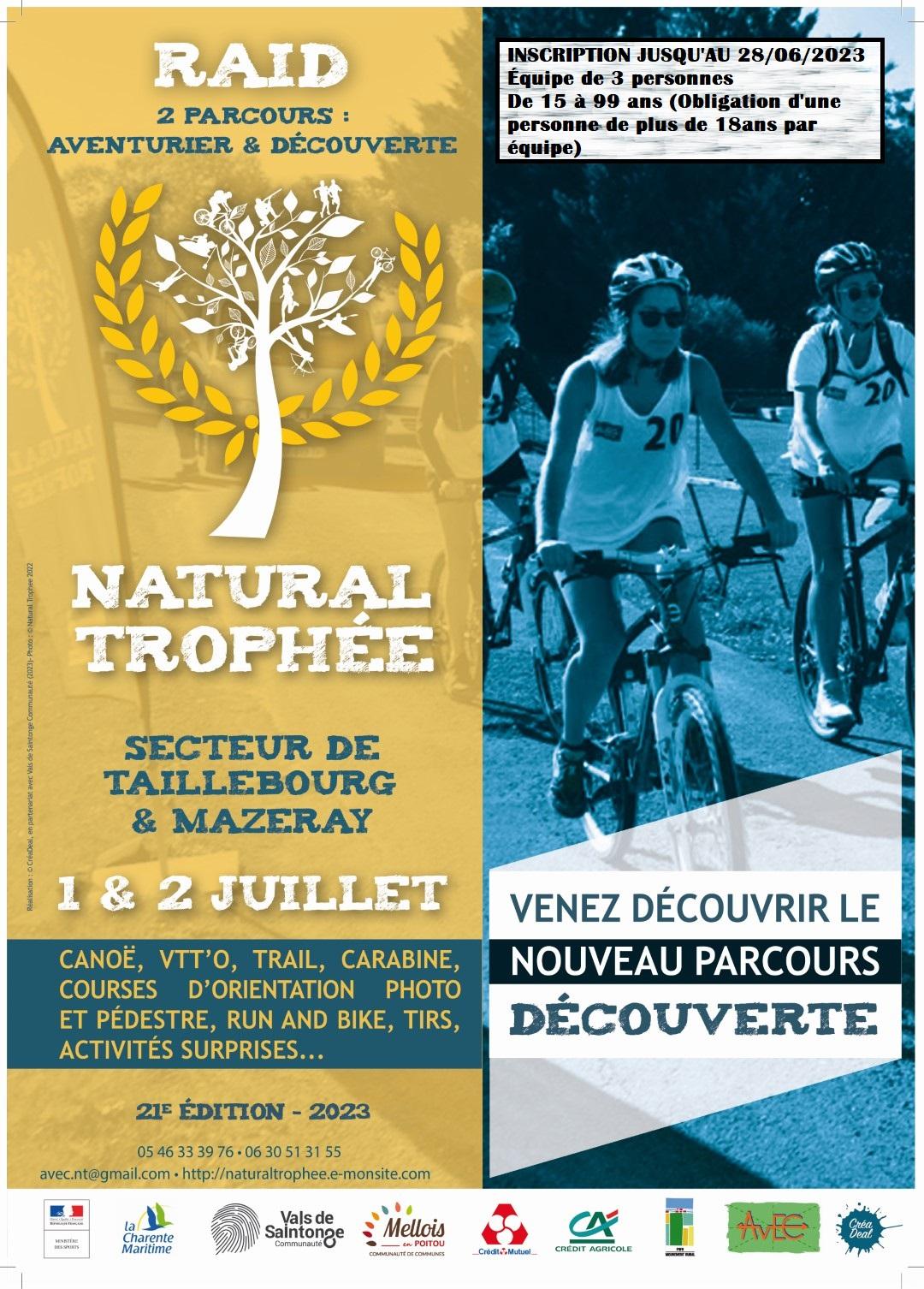 Affiche natural trophee 2023 inscript