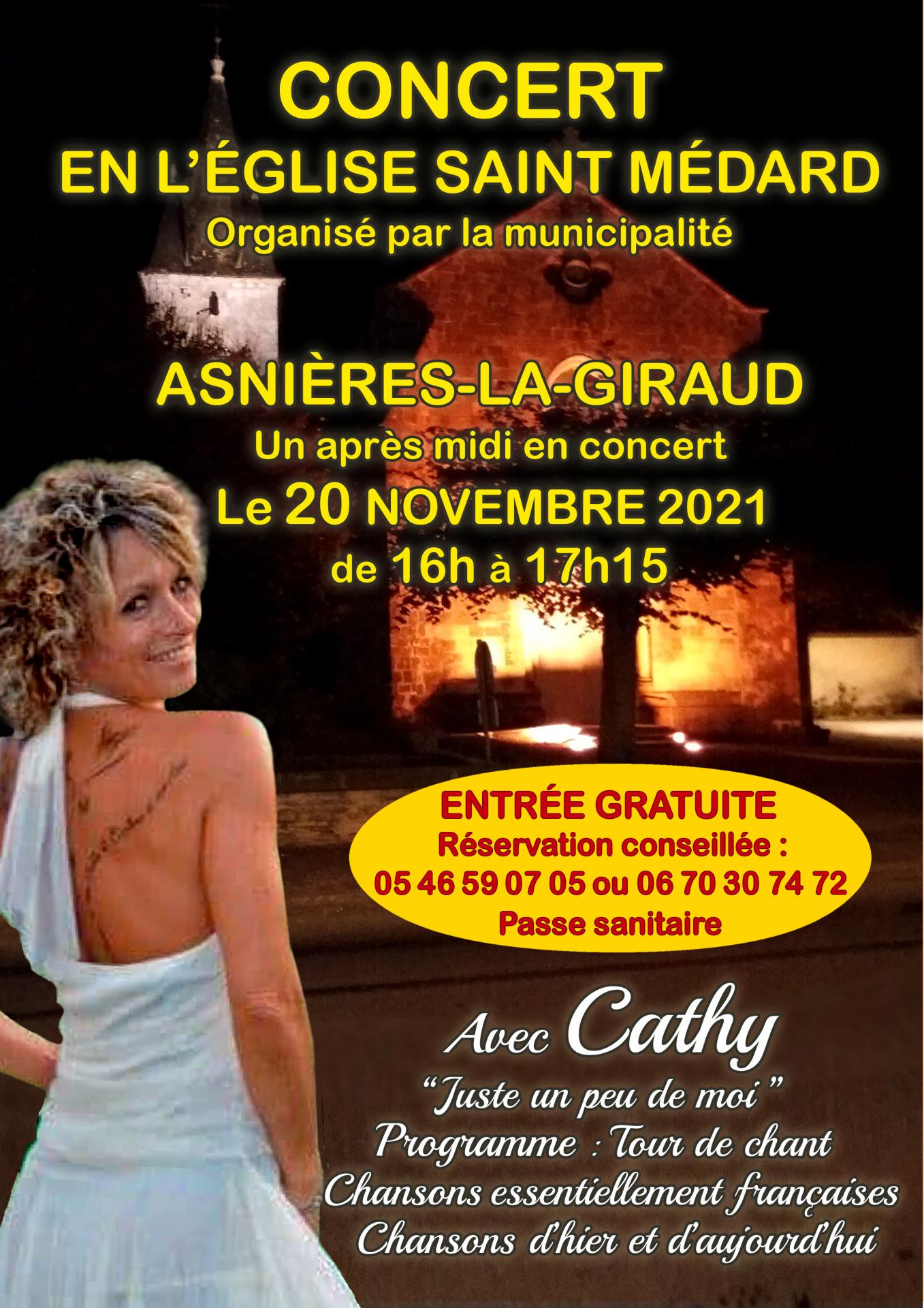 Concert cathy asnieres