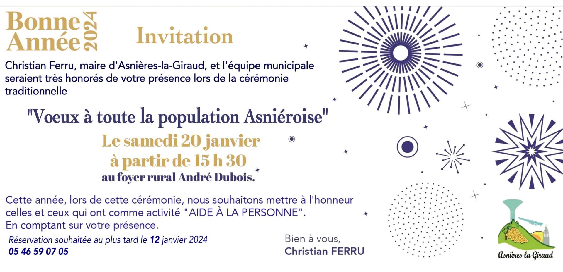 Invitation voeux v