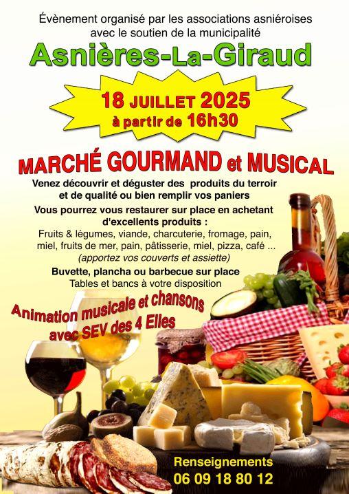 Marche gourmand 2025