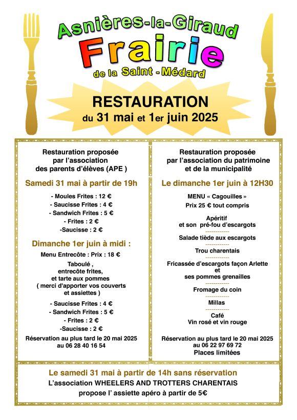 Restauration frairie rectifiee